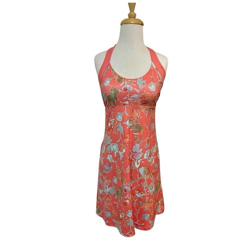 Patagonia Women's Morning Glory Dress Floral / Flower Design Size Small Pink